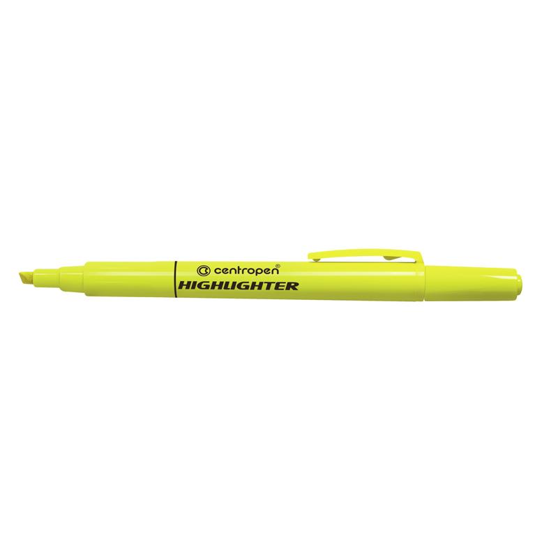 Маркер CENTROPEN Fax 8722/05 1-4 мм клиноподібний жовтий